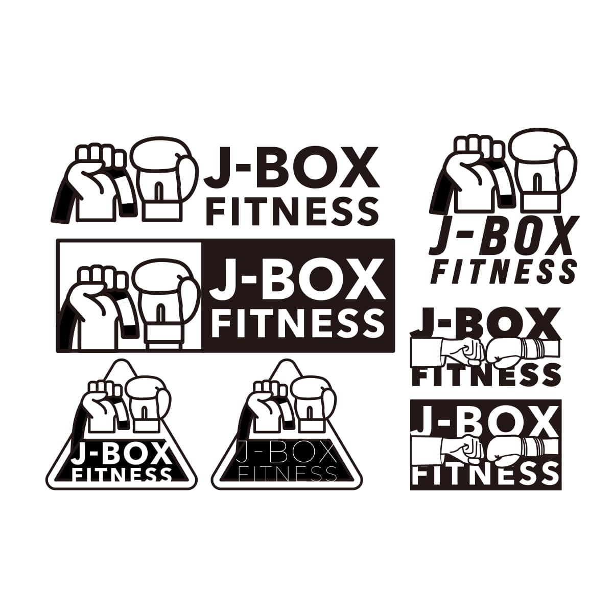 J-BOX FITNESS ロゴ＆フライヤー 1