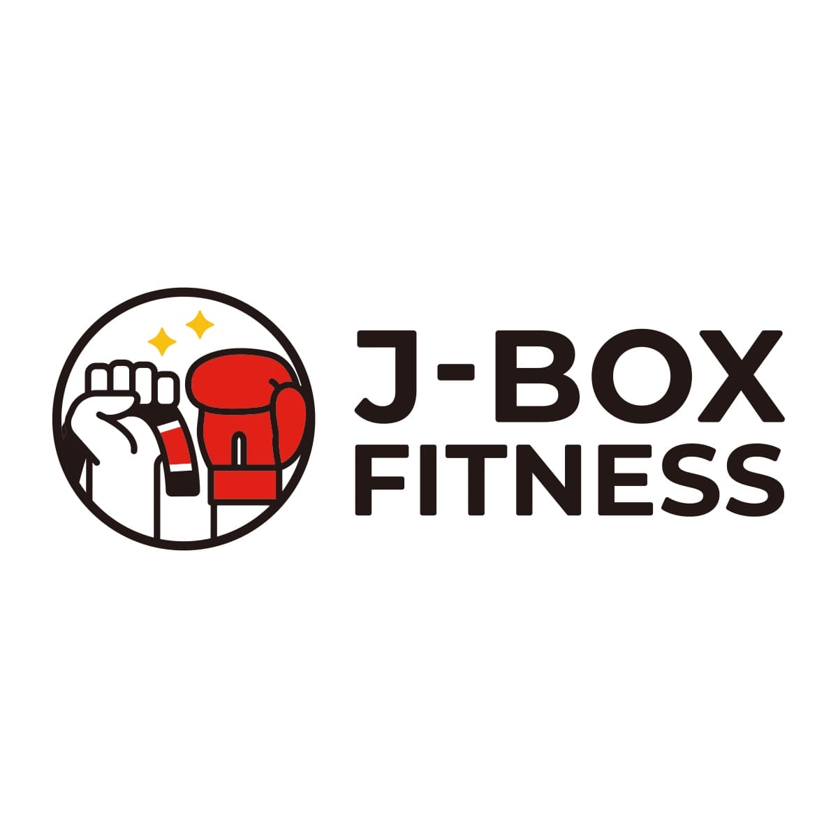 J-BOX FITNESS ロゴ&フライヤー